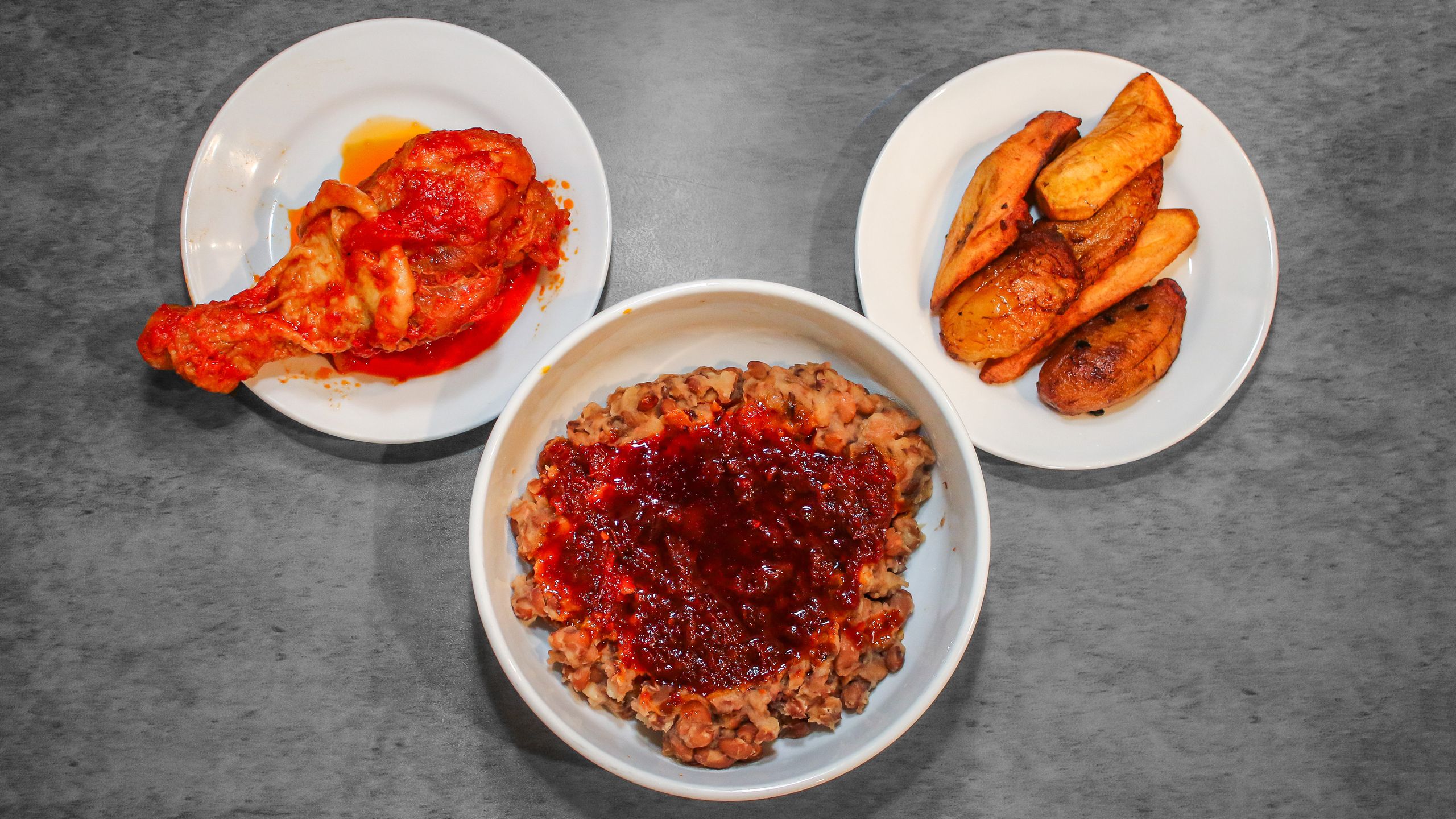 Authentic Nigerian food prepared by BKFT